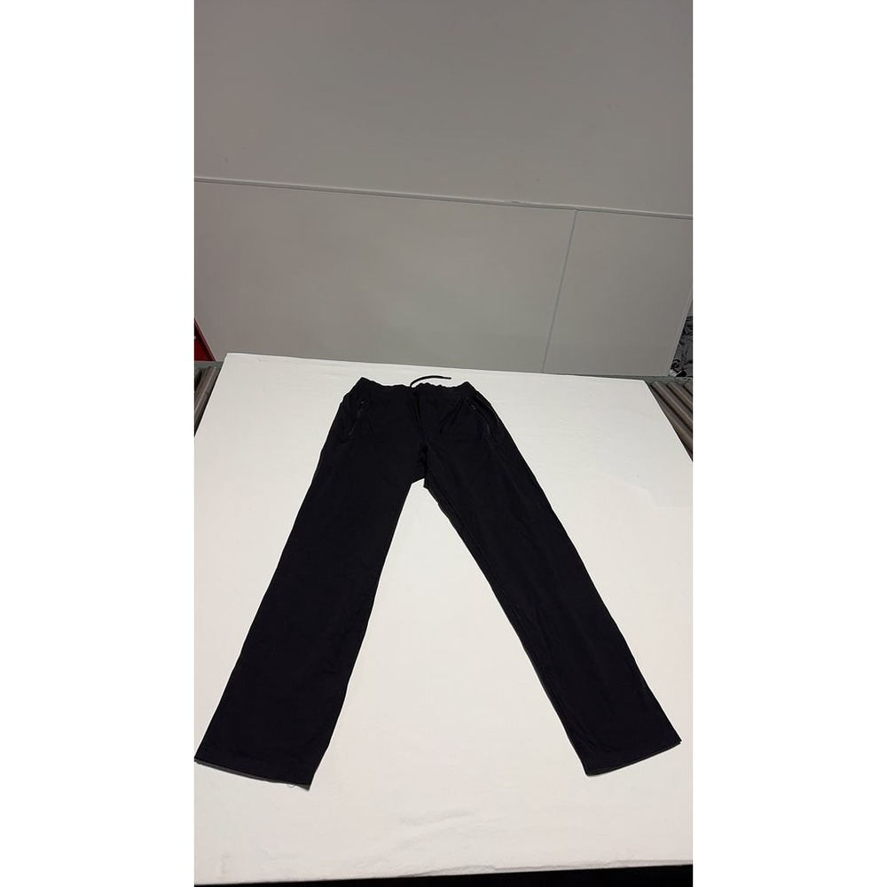 Lululemon Black Athletic Pants Women's Size S Zipper Pockets Workout Yoga